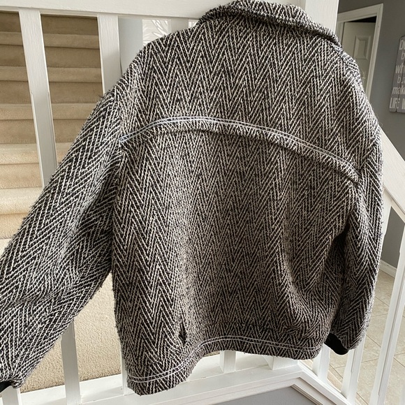 Cute Vintage Wool Bomber Jacket - Picture 2 of 4